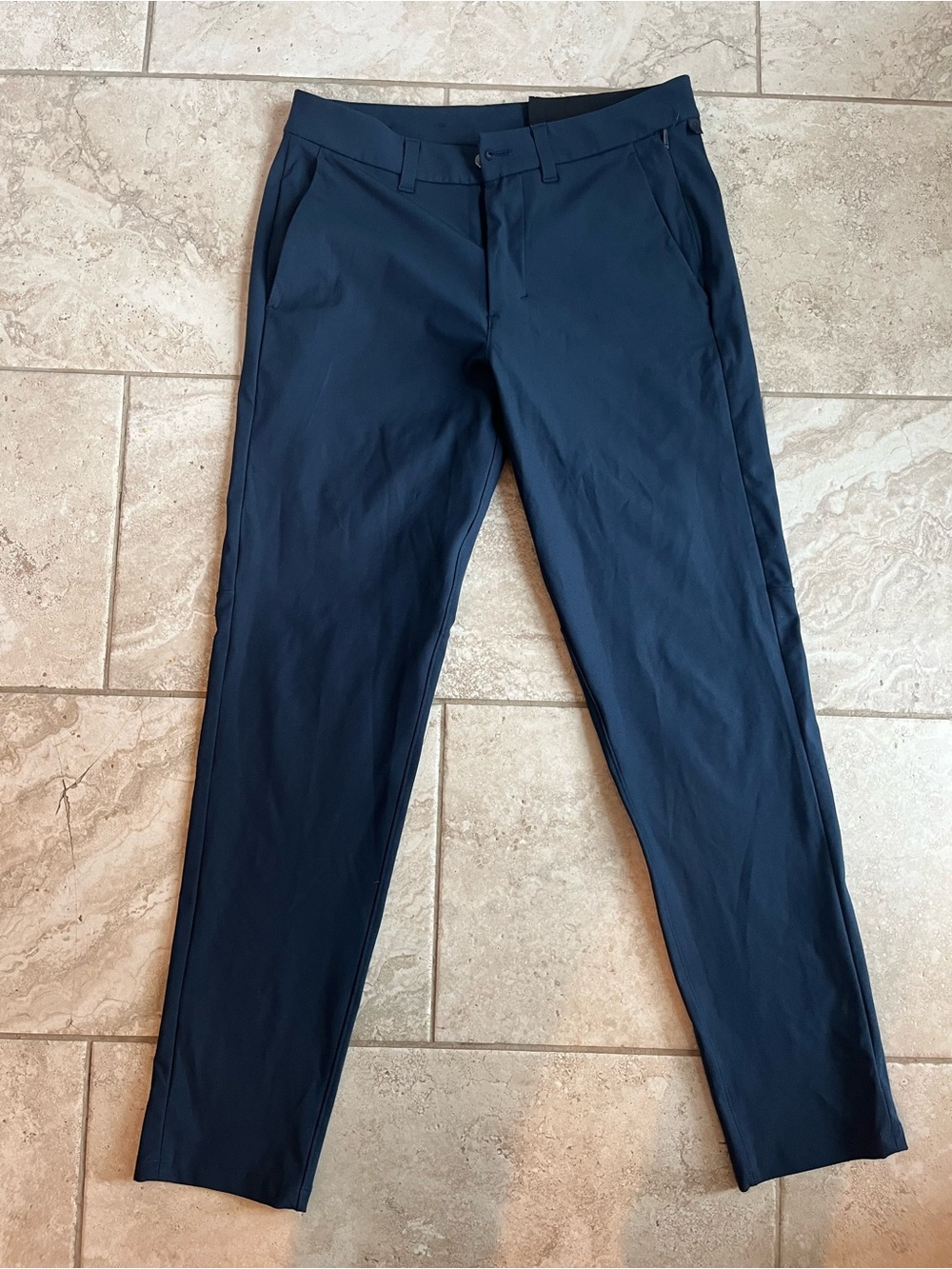 lululemon athletica Navy Slim Chinos